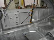 Porsche 356 1500 - Anpassen der neu aufgebauten Beifahrertür
