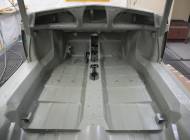 Porsche 356 1500 - Grundierte Rohkarosse innen