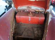 Porsche 356 1500 - Ausgangsfahrzeug Tank u. "Kofferraum"