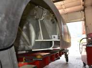Porsche 356 1500 - Radlauf links vorne Rohkarosse