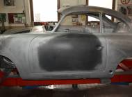 Porsche 356 1500 - Ansicht Rohkarosse Seite links