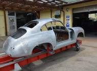 Porsche 356 1500 - Rohkarosse hinten rechts