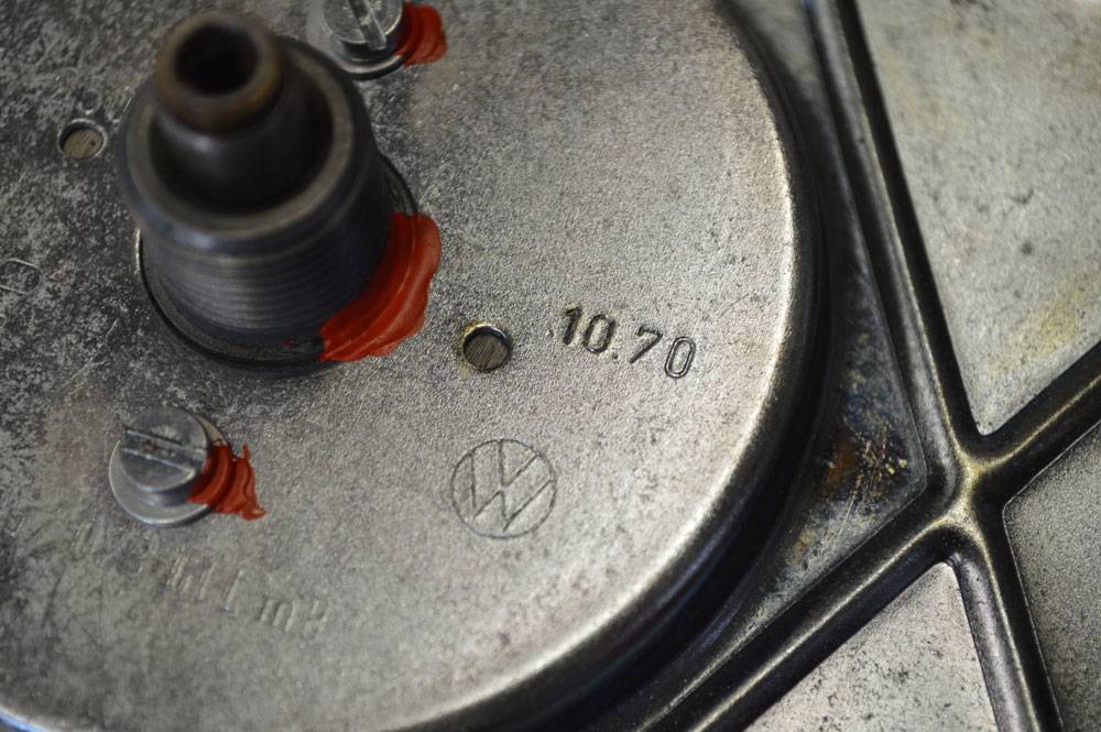 Volkswagen T2a Kombi - Kombi Instrument, Herstellung 10.1970