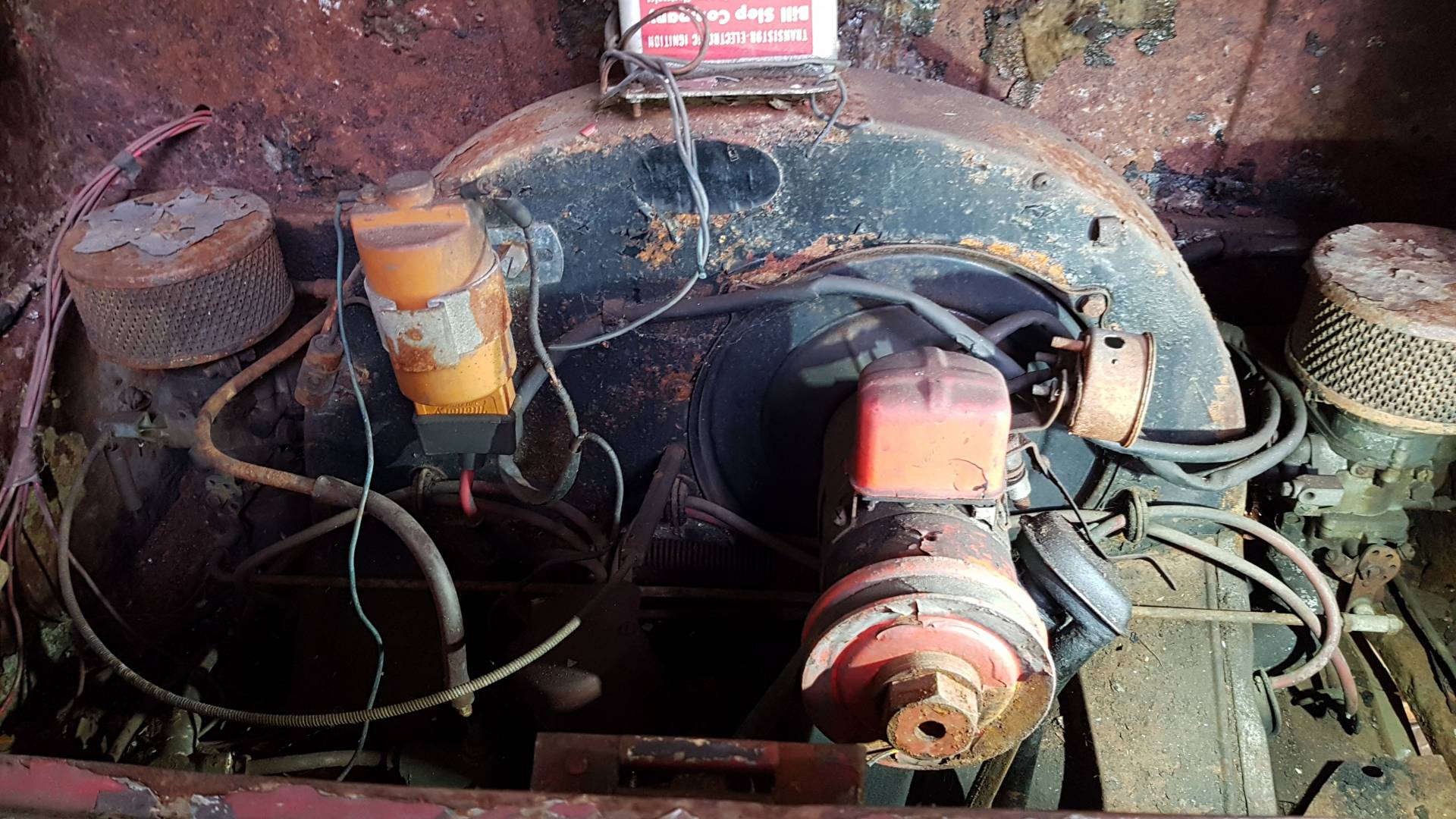 Porsche 356 1500 - Motor Ausgangsfahrzeug