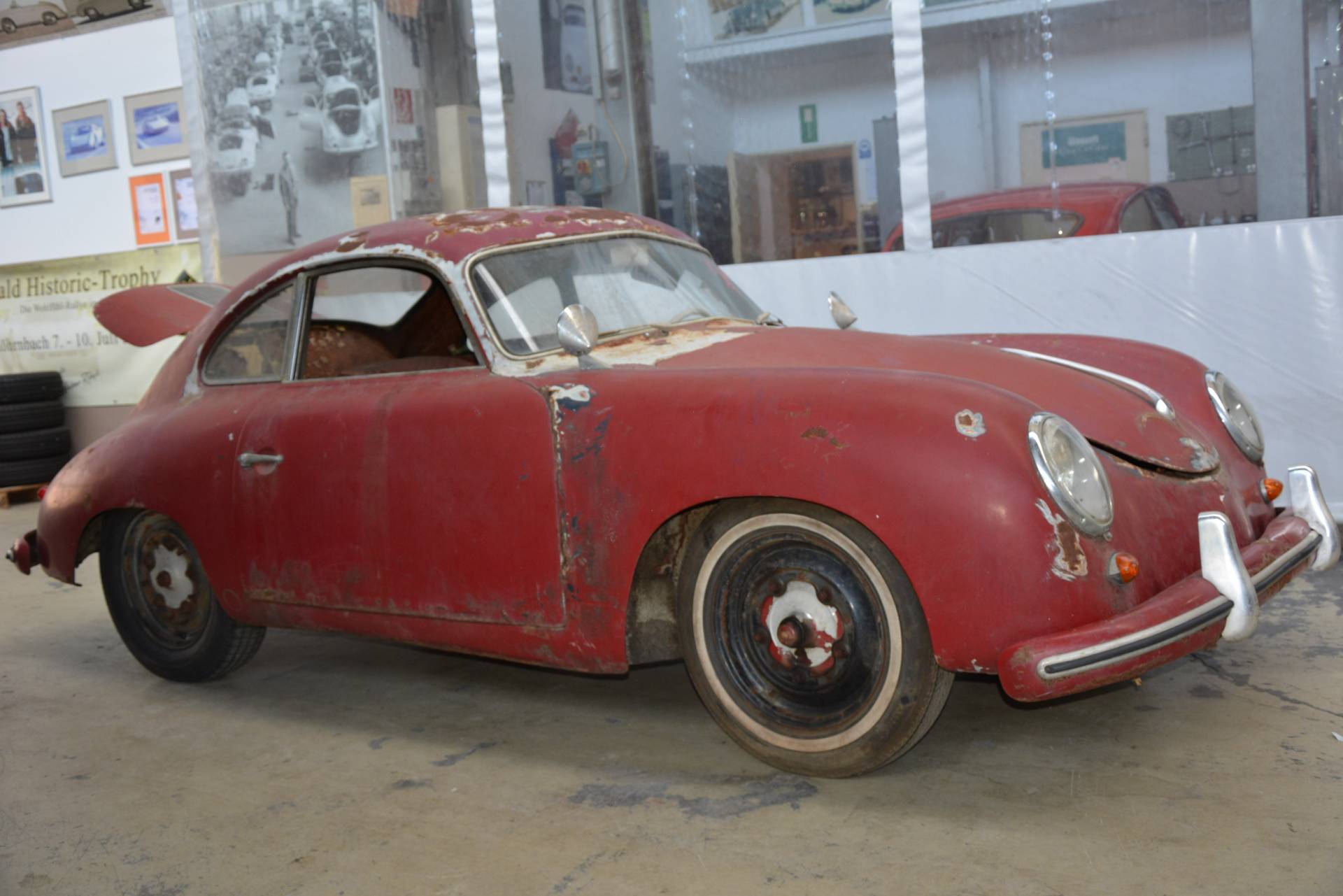 Porsche 356 1500 - Ansicht Ausgangsfahrzeug vorne rechts