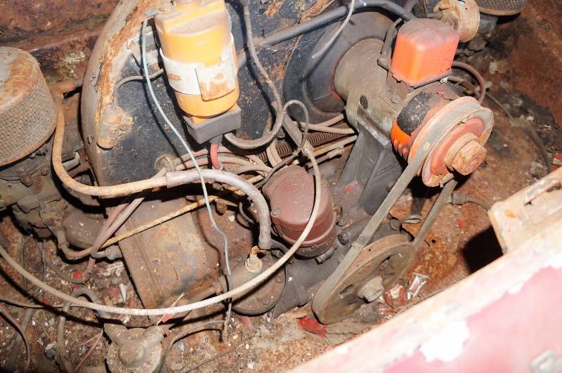 Porsche 356 1500 - Ausgangsfahrzeug Motor