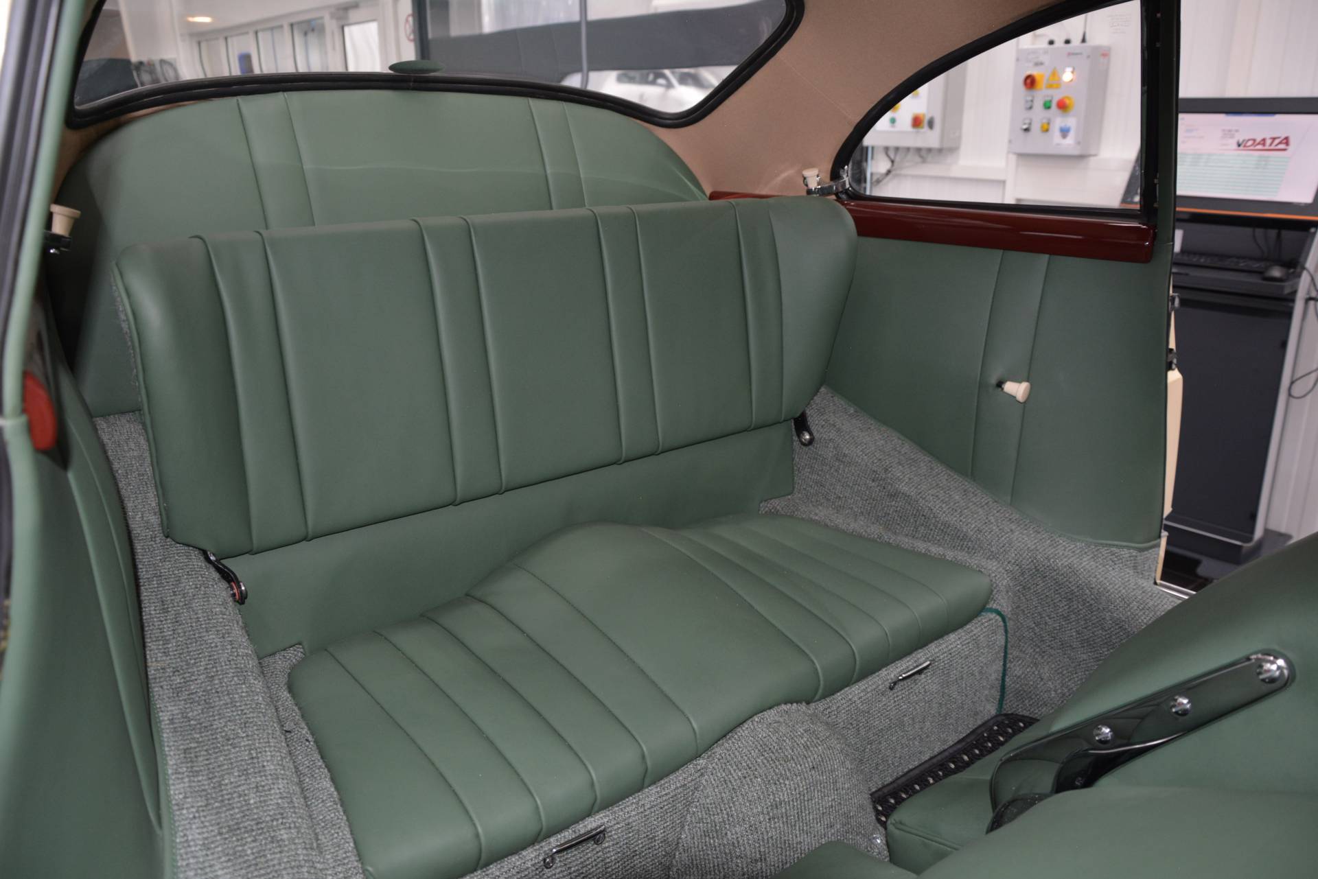 Porsche 356 1500 - Ansicht Rücksitzbank