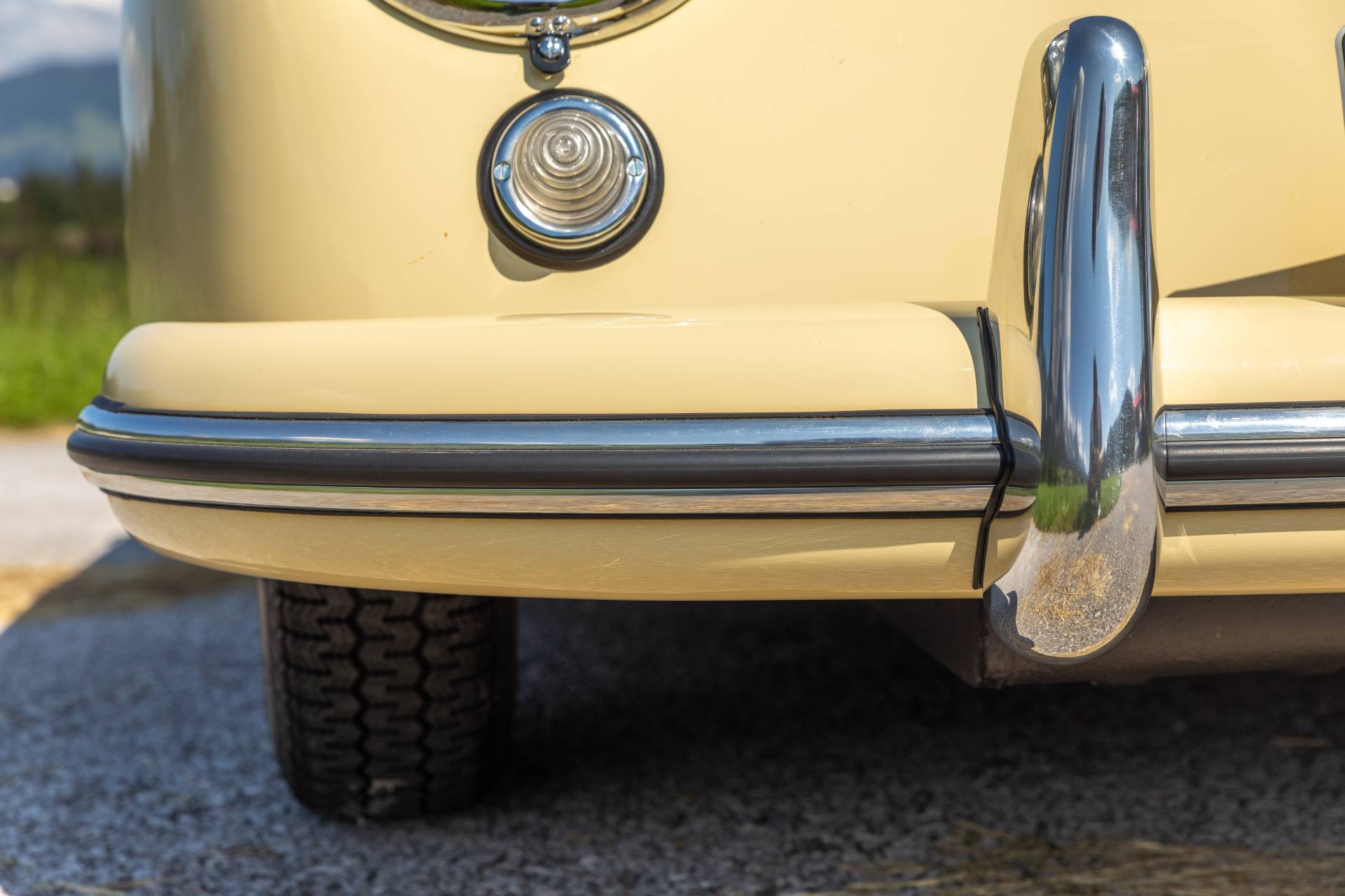 Porsche 356 1500 - Stoßstange vorne rechts