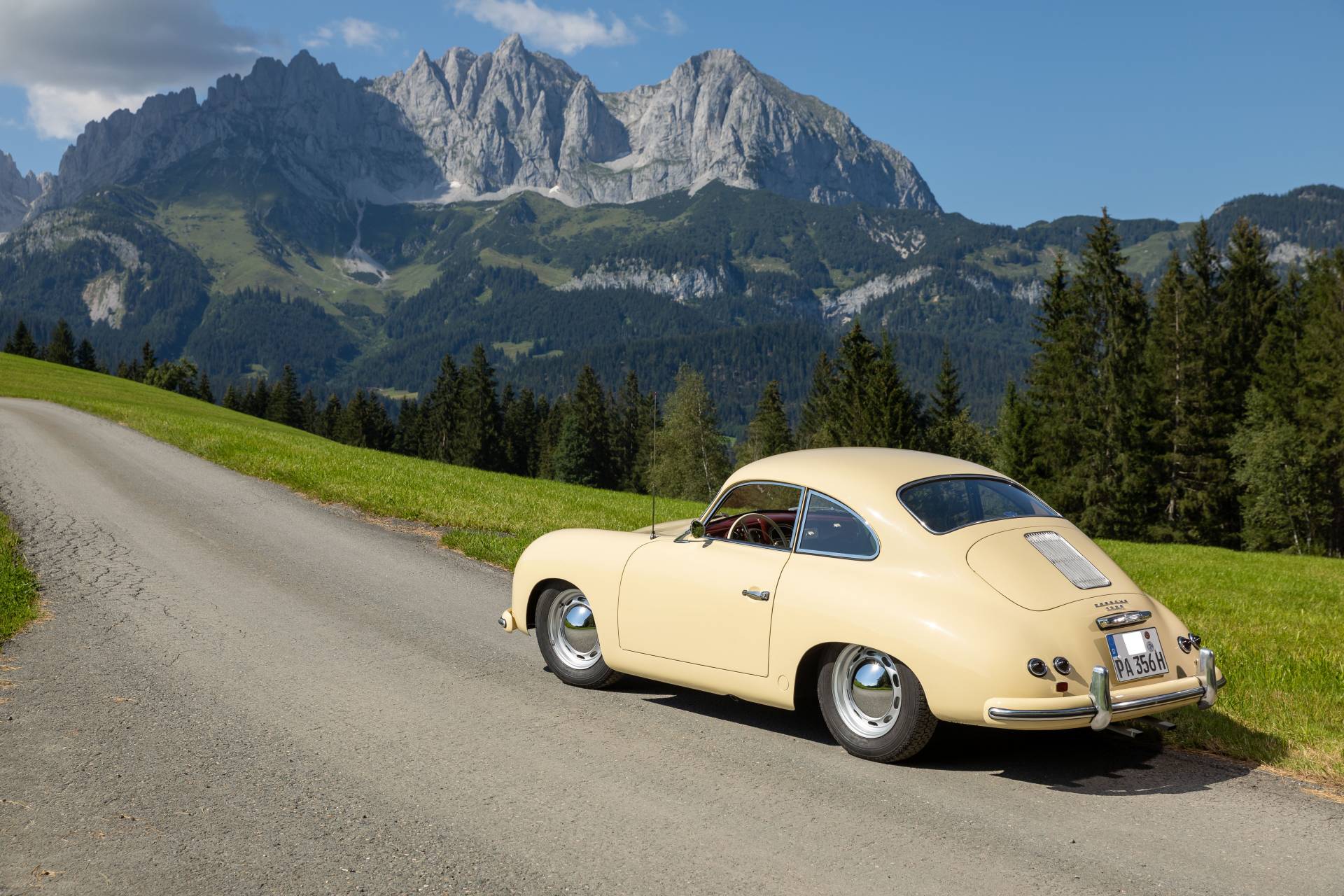 Porsche 356 1500 - Seitenansicht hinten links