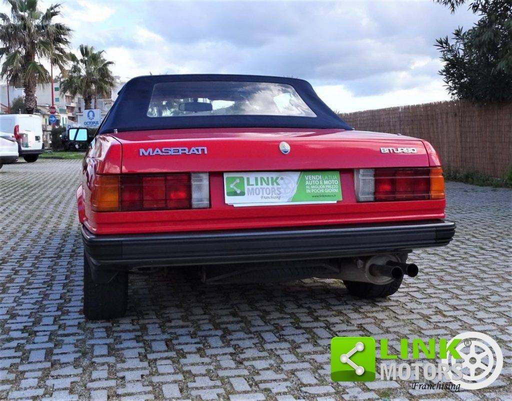 For Sale Maserati Biturbo Spyder Offered For