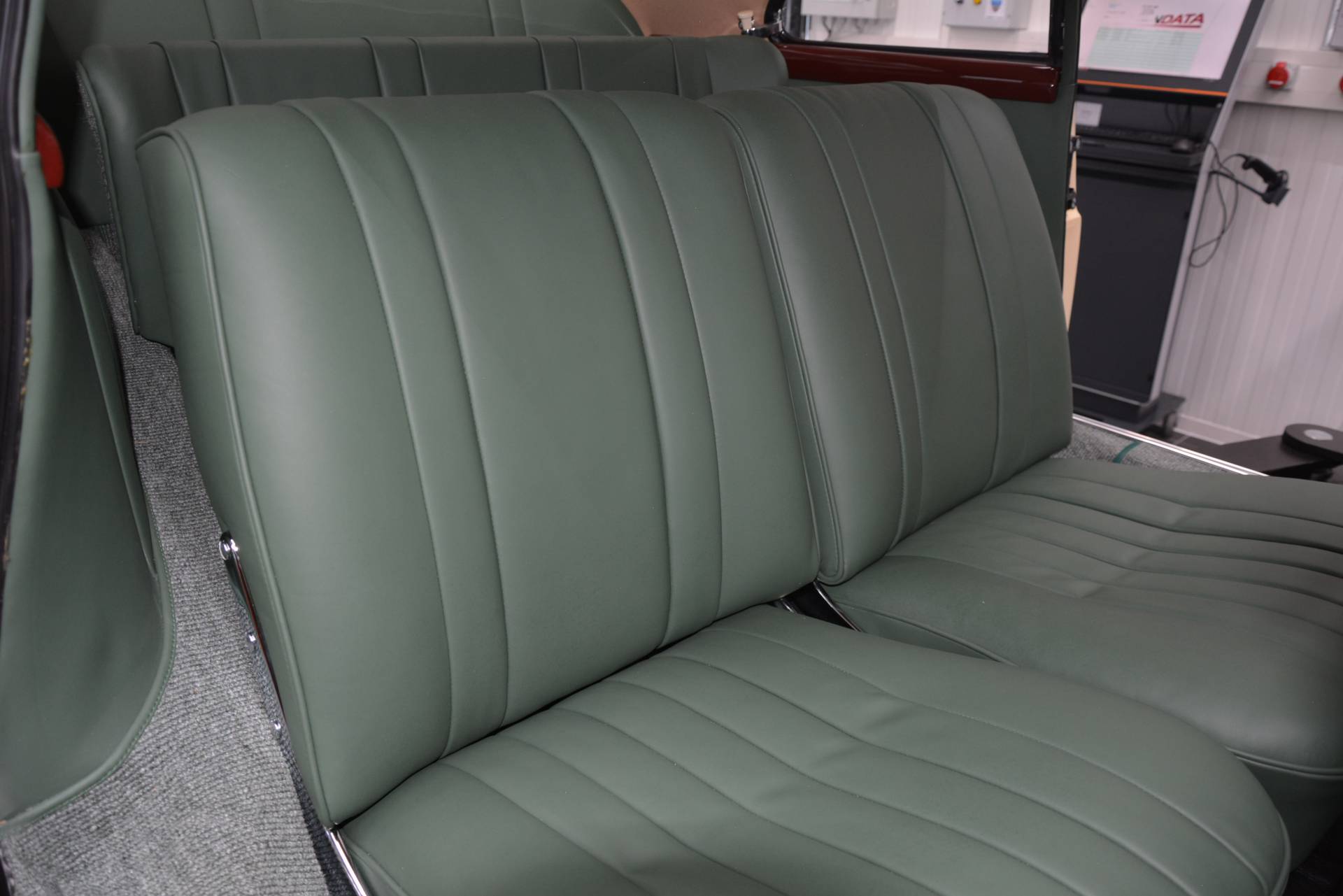 Porsche 356 1500 - Ansicht Sitze Beifahrerseite