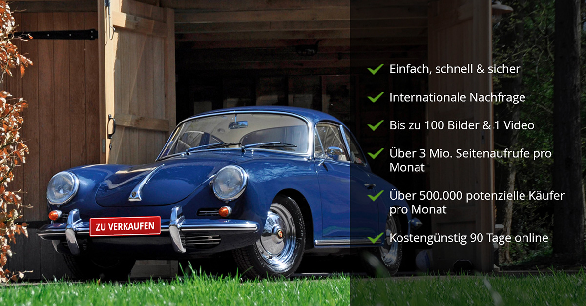 Oldtimer verkaufen - Classic Trader