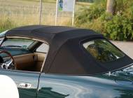 Mazda MX-5 1.6 - Excellent mohair roof & glass rear window vs. cheap vinyl & plastic window in stock form