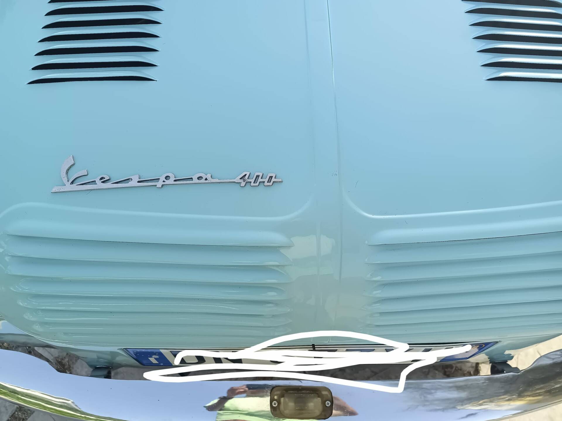 1960 Piaggio Vespa 400, foto 5