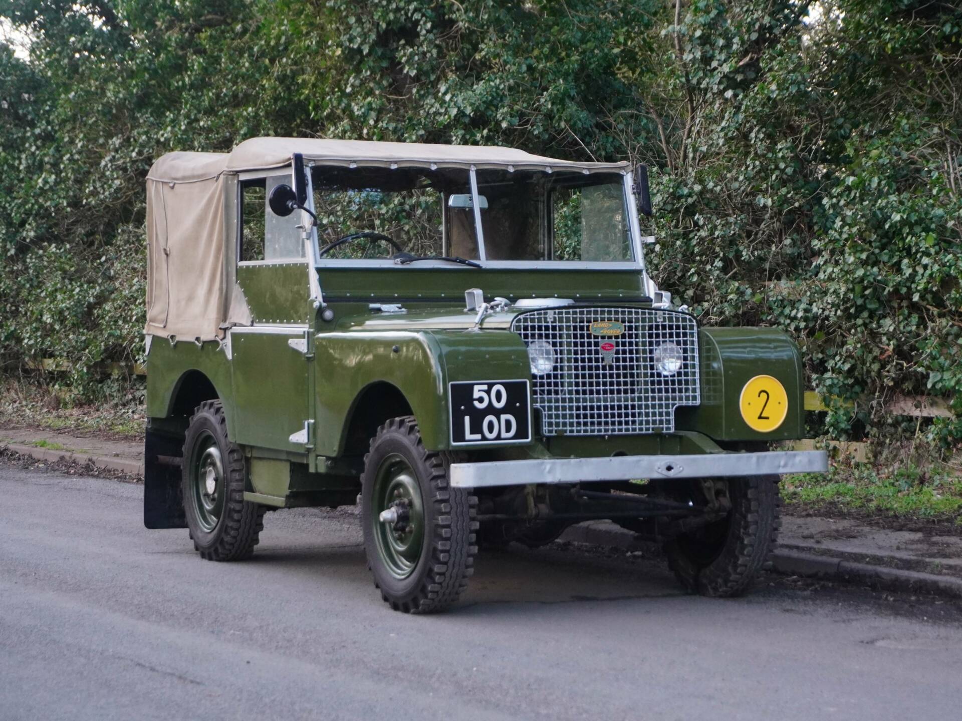 Red Converted Rover 80 Land Rover 80 (1949) en vente pour 42 674