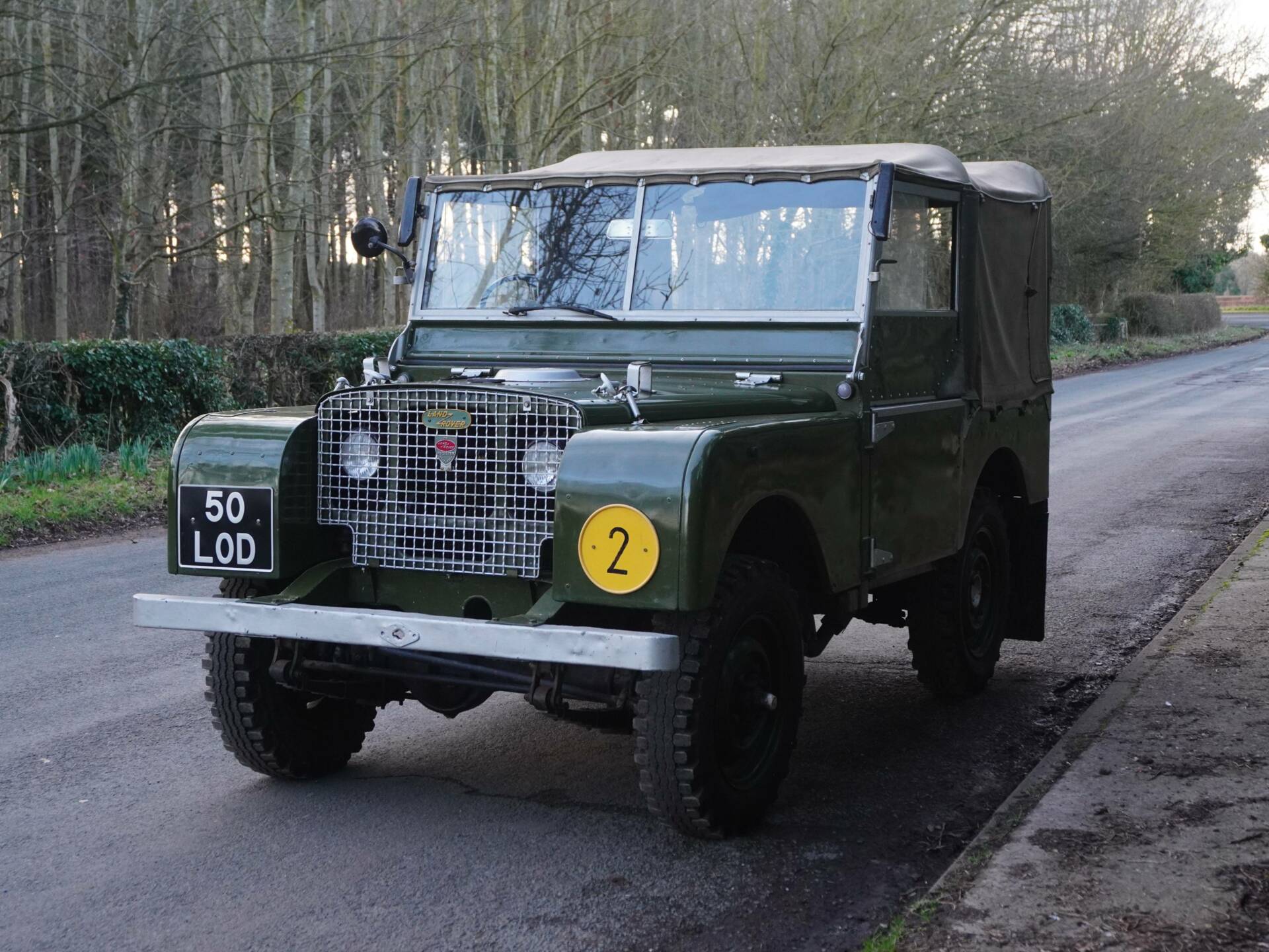Red Converted Rover 80 Land Rover 80 (1949) en vente pour 42 674