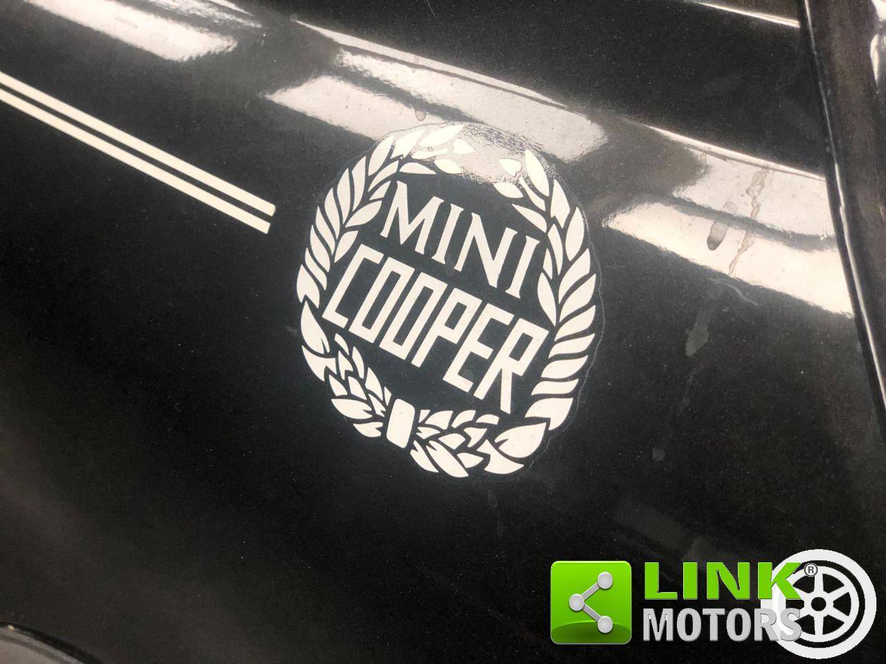 Mini Cooper With Laurel Emblem Sticker