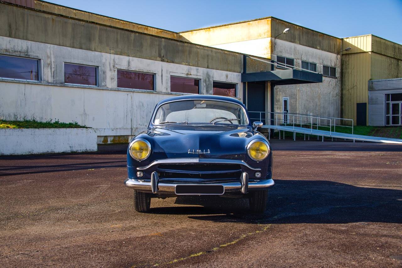 Miniacars 43 1/43 - Simca 9 Cabriolet Présentation Bleue Ciel