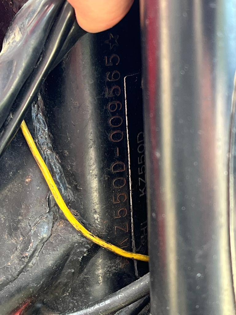 Levier de Frein Pédale Kawasaki GPZ 550 Unitrak KZ550B / + H