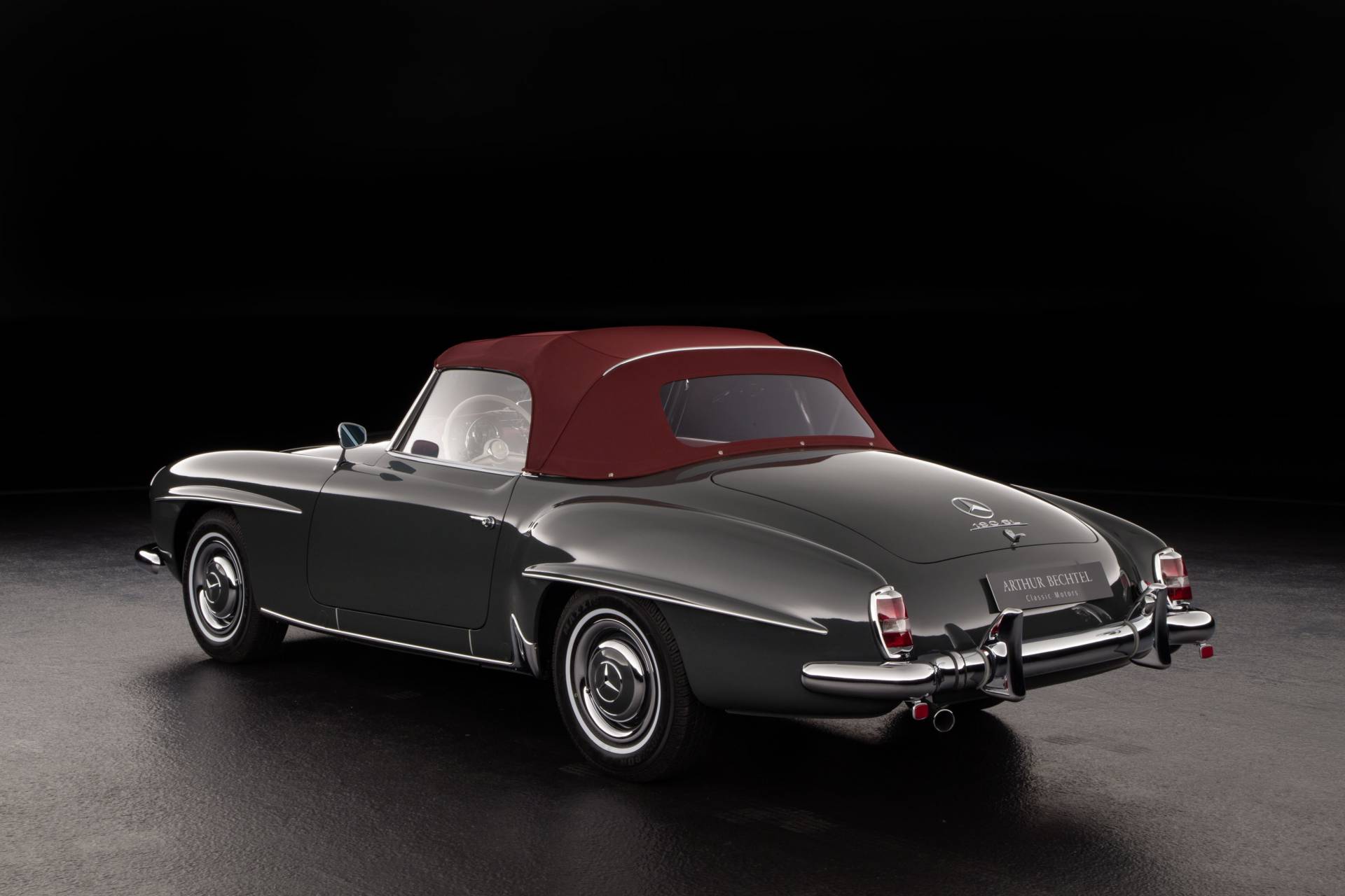 Miniature Solido 1/43 Série 100 – Mercedes 190 SL 1958 – Bon état – Réf 105