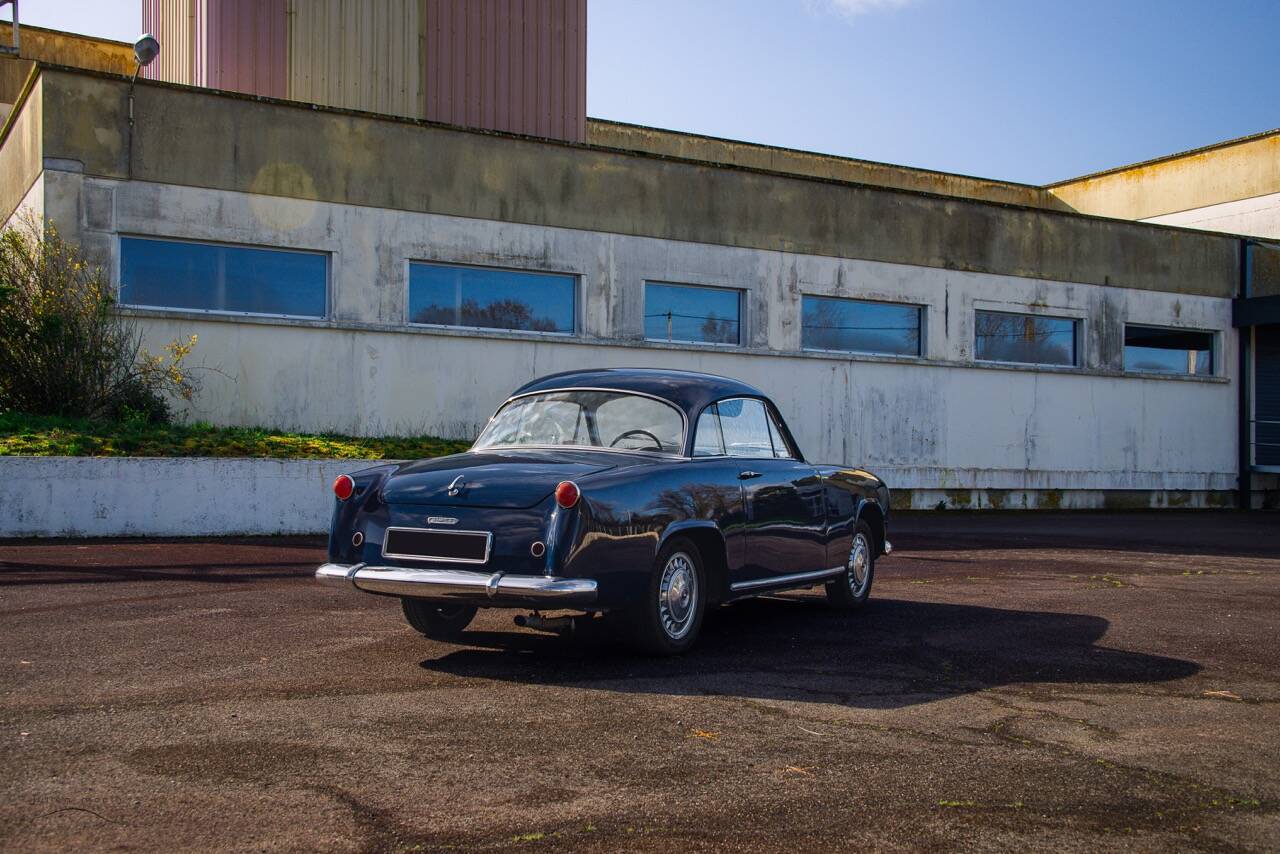Miniacars 43 1/43 - Simca 9 Coupé Bleu Ciel 1955 - Modèle De Collection