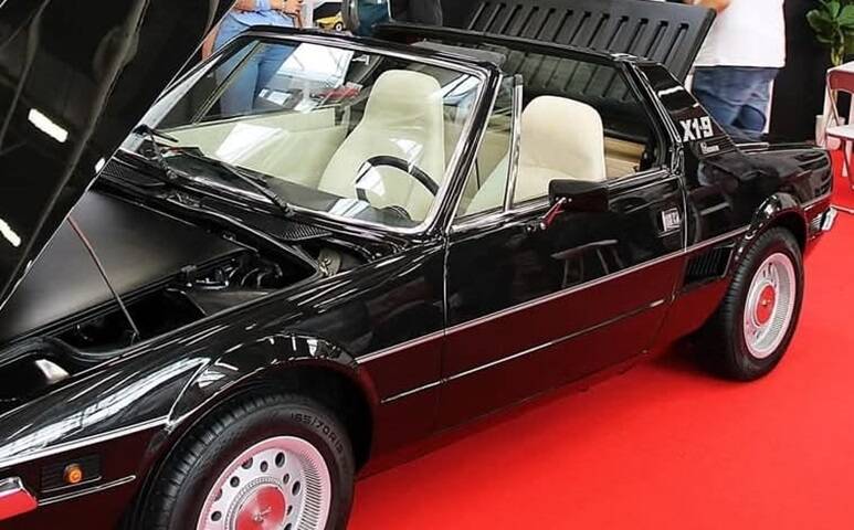 Photo Presse Fiat X 1/9 De 1978 – Original Vintage, Tirage Papier (modèle 0022)