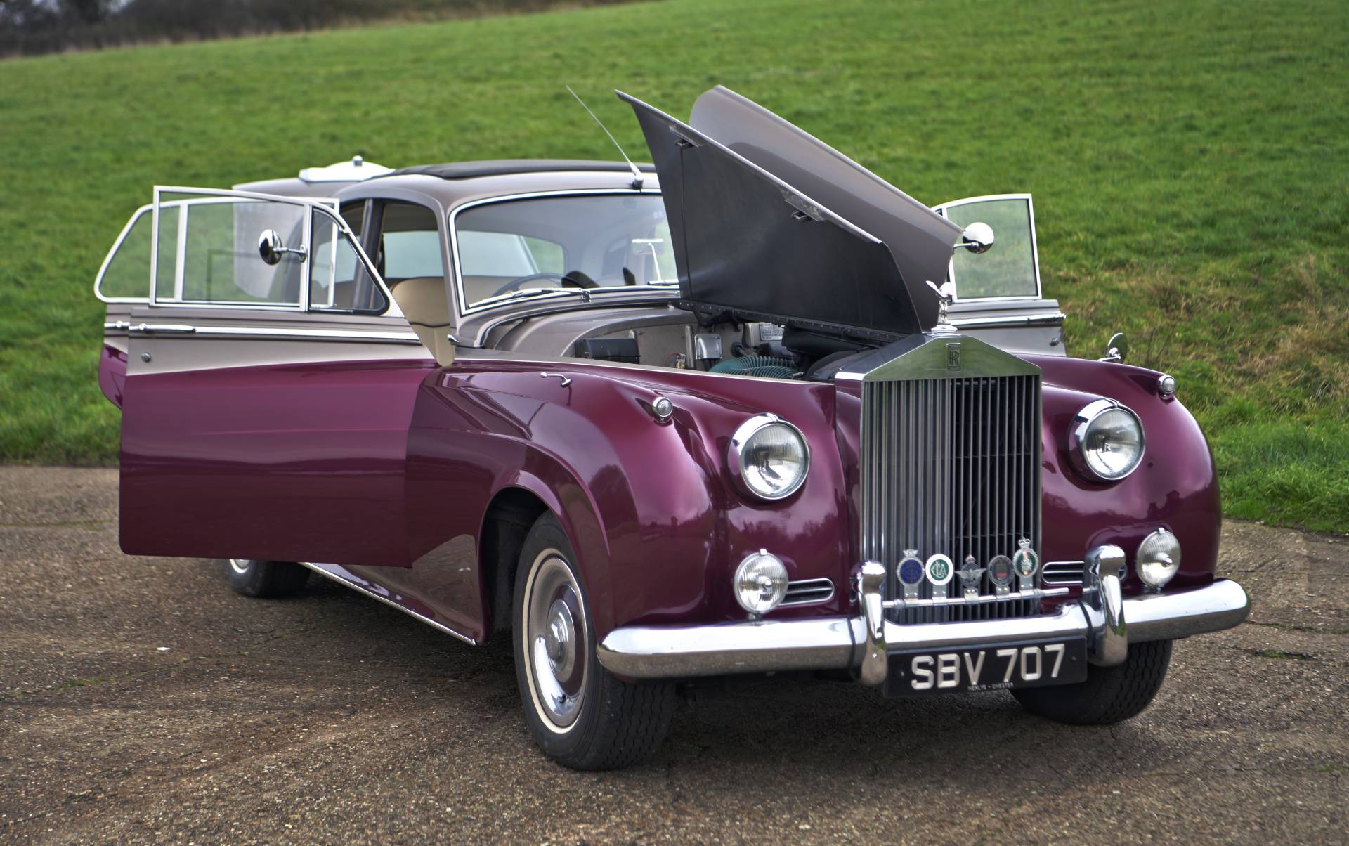 Cette Rolls-Royce Silver Cloud II de 1961 développe 640 chevaux