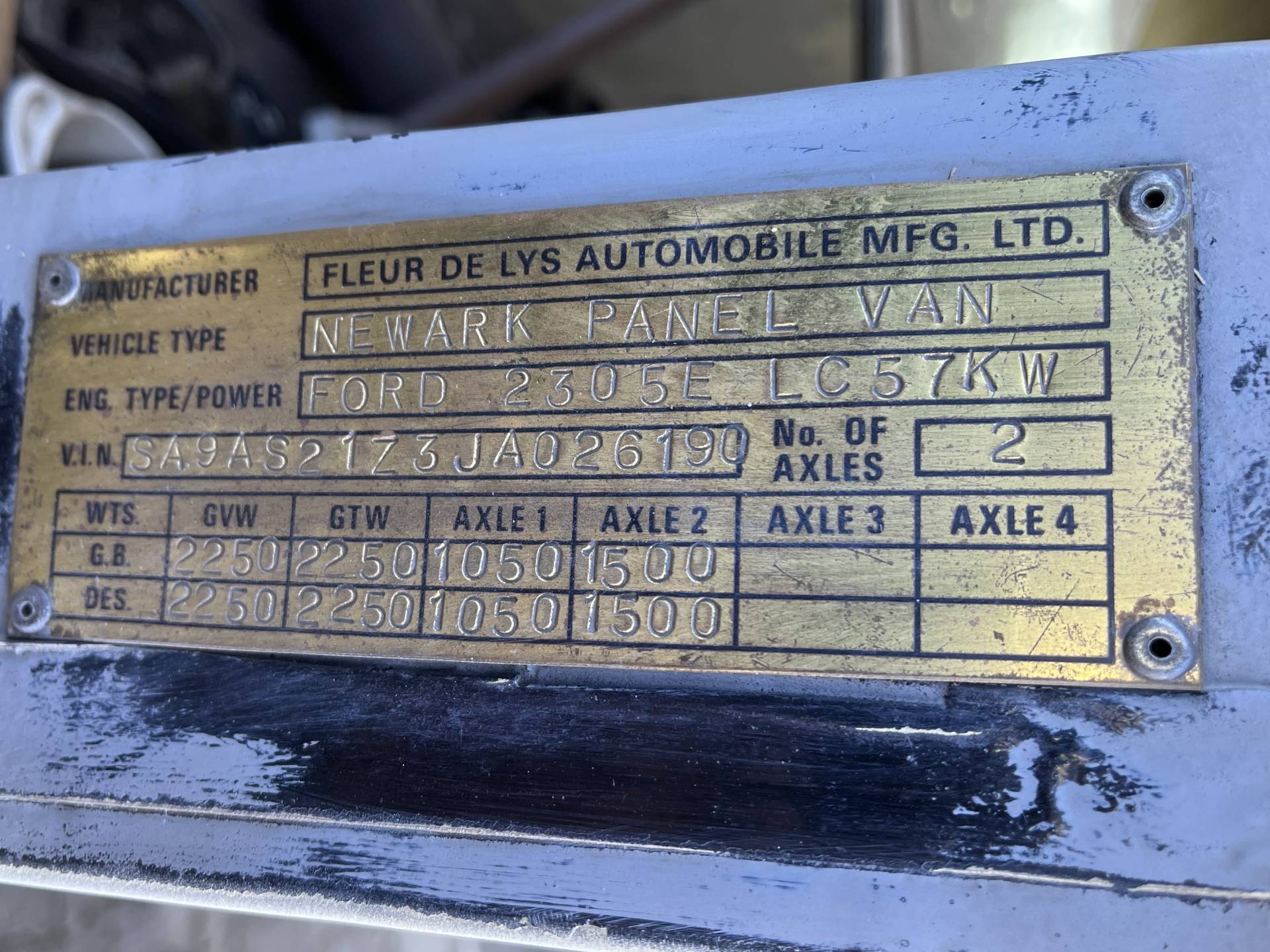 For Sale Fleur de Lys Newark (1985) offered for £12,135