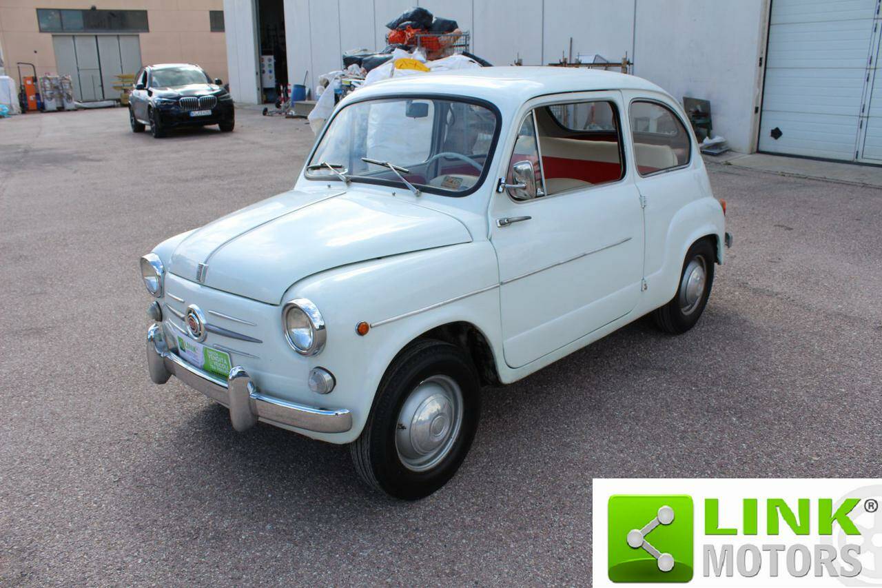 FIAT 600 De 1963 - Modèle Réduit Solido échelle 1/43 - Sous Coque, Occasion