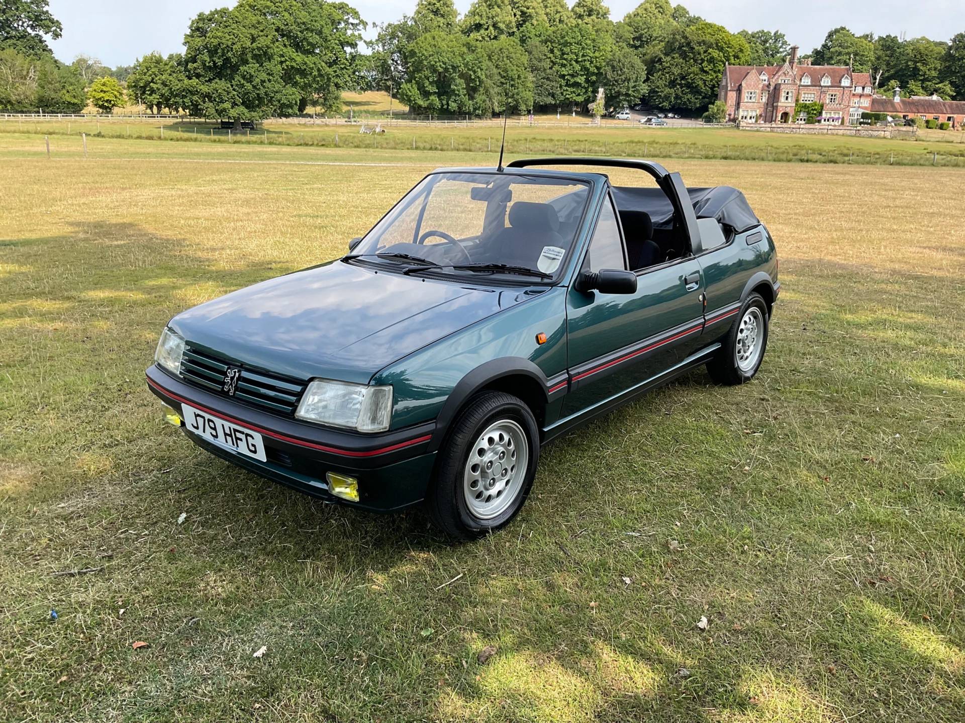 1 VOITURE PEUGEOT 205 CABRIOLET CTI, ROUGE, HO, REFERENCE PCX870502