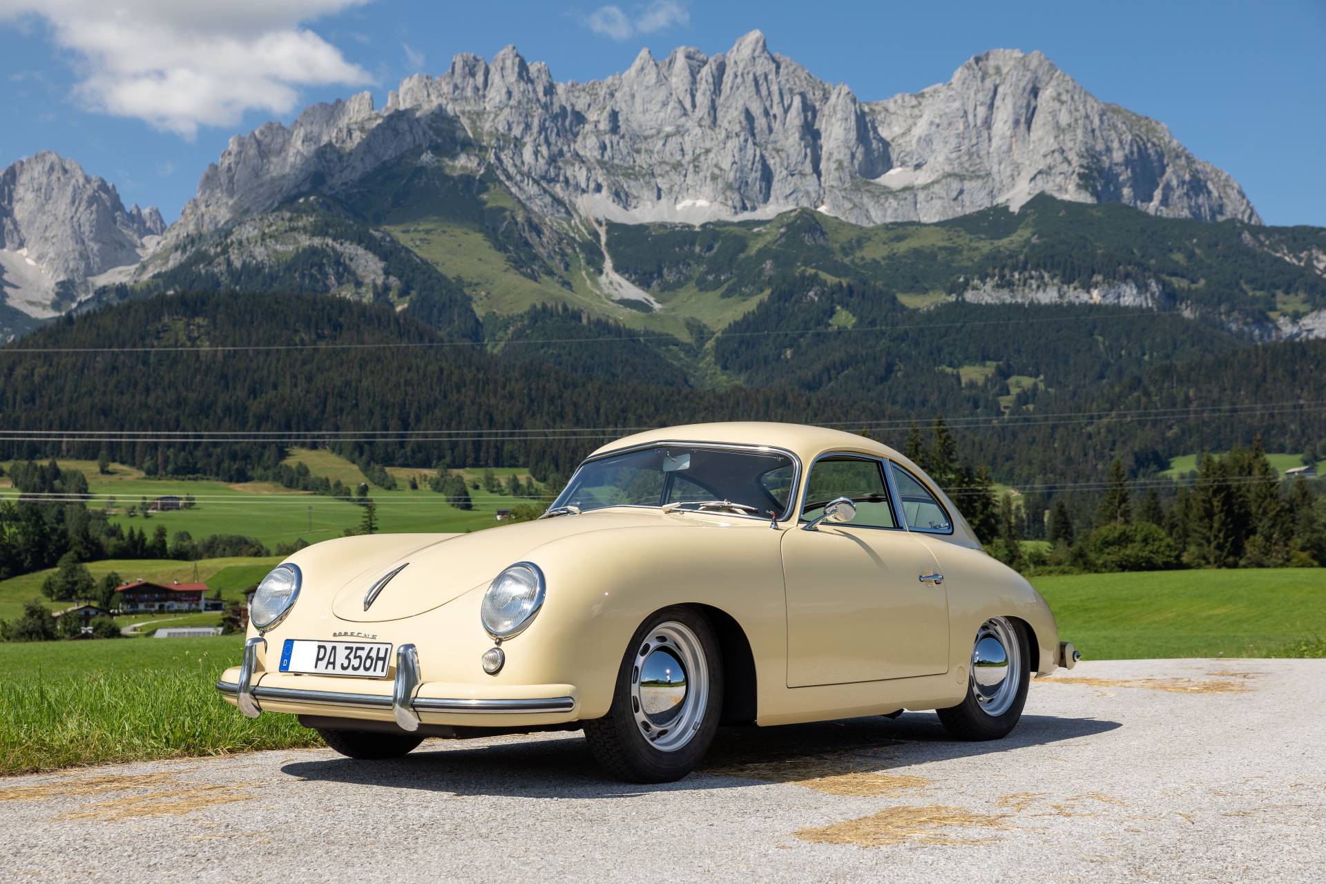 Porsche 356 1500 - Seitenansicht vorne links