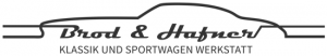 Logo del Brod &amp; Hafner GmbH - Fachbetrieb für historische Fahrzeuge
