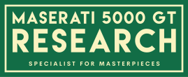 Logo van Maserati 5000 GT Research
