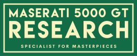 Logotipo de Maserati 5000 GT Research