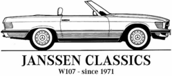 Logo of Janssen Classics " Home of 107 "