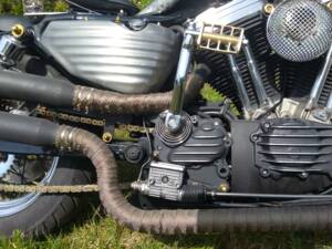 Harley-Davidson Sportster XLH 883L rechte Seite Abdeckung Ölbehälter