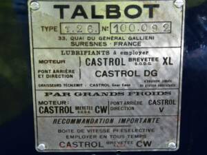Afbeelding 31/50 van Talbot-Lago T26 Record Worblaufen (1947)