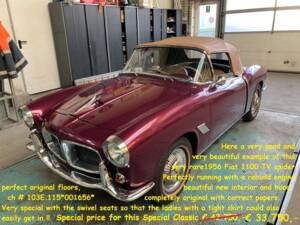 Imagen 1/50 de FIAT 1100-103 E TV-Cabriolet (1956)