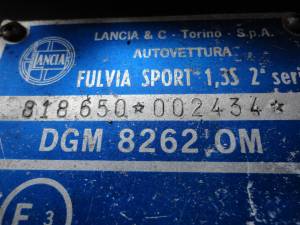 Bild 18/20 von Lancia Fulvia Sport 1.3 S (Zagato) (1972)