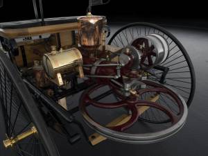 Arthur Bechtel Classic Motors - Patentmotorwagen Nr 1 Technik