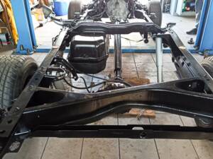 Complete renovation of chasis, suspension, drive shafts. Engine rebuilt with original parts.
