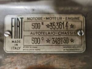 Image 7/7 of FIAT 500 C Belvedere (1951)
