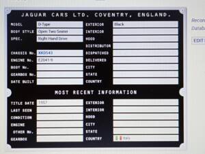 Bild 75/87 von Jaguar D-Type (1957)