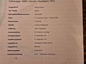 Imagen 9/66 de Volkswagen 1600 Variant (1971)