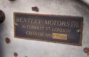Image 36/50 of Bentley 3 1/2 Litre Park Ward Sports (1935)