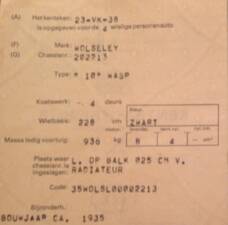 Bild 9/9 von Wolseley Wasp / Super Wasp (1935)