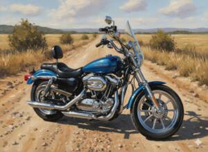 Afbeelding 3/6 van Harley-Davidson XL 1200 C Sportster Custom (2005)