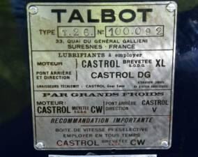 Bild 31/50 von Talbot-Lago T26 Record Worblaufen (1947)