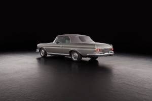 Gray metallic Mercedes-Benz 280 SE 3,5 l Cabriolet for sale