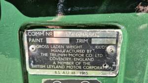 Image 47/62 of Triumph Spitfire Mk IV (1973)